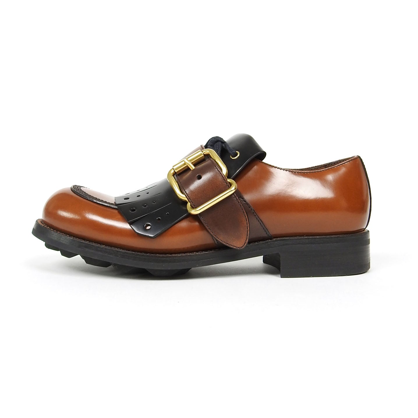 Prada monk strap shoes sale