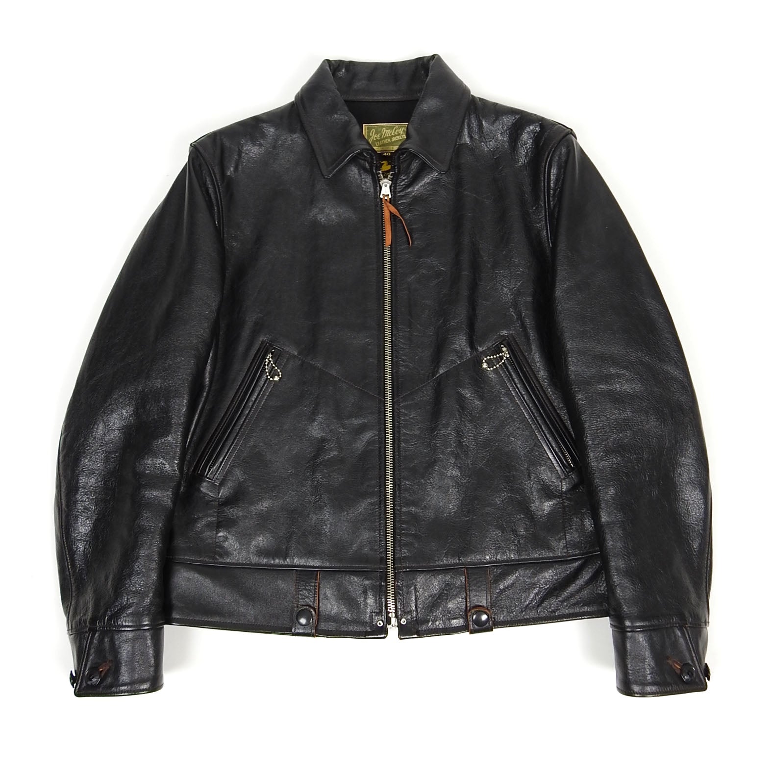 The Real McCoy's Horse Hide MJ18020 30's Mobster Sports Jacket