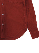 Load image into Gallery viewer, Our Legacy Red Button Up Shirt Size 46
