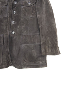 Tom Ford Grey Suede Jacket Size 50 (Large)