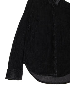 Garcons Infidles Silk/Cotton Corduroy Shirt Size Small