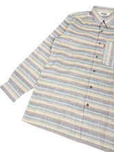 Load image into Gallery viewer, Missoni Vintage Striped Linen Shirt Size Medium
