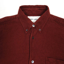 Load image into Gallery viewer, Our Legacy Red Button Up Shirt Size 46
