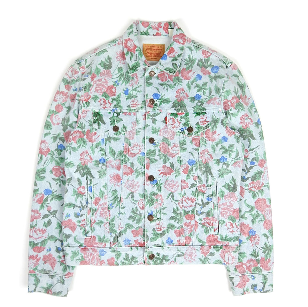 Supreme x Levis S/S'16 Floral Trucker Jacket Size Medium