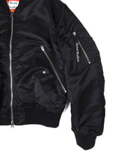 Load image into Gallery viewer, Acne Studios Black Makio Bomber Jacket Size 50
