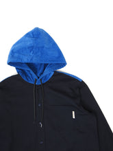 Load image into Gallery viewer, Marni Navy Hooded Button Up Jacket Size 50
