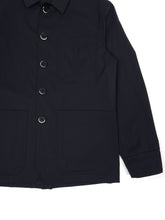 Load image into Gallery viewer, Barena Navy Chore Jacket Size 48 (Medium)
