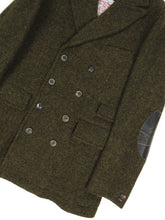 Load image into Gallery viewer, Nigel Cabourn 1940s DB Harris Tweed Coat Size 46
