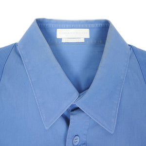 Alexander McQueen Blue Harness Shirt Size 54