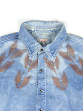 Load image into Gallery viewer, Kapital Denim Snap Button Shirt Size 2
