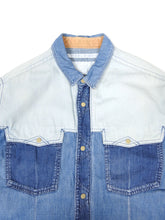 Load image into Gallery viewer, White Mountaineering SS2012 Denim Western Shirt Size 4
