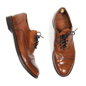 Officine Brown Leather Oxford Size 40 (US 7)