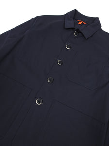 Barena Navy Chore Jacket Size 48 (Medium)