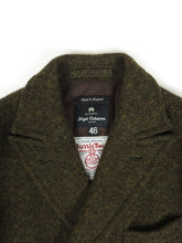 Load image into Gallery viewer, Nigel Cabourn 1940s DB Harris Tweed Coat Size 46
