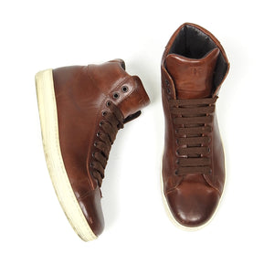 Tom Ford Leather High Top Sneakers Size 9