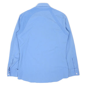 Alexander McQueen Blue Harness Shirt Size 54