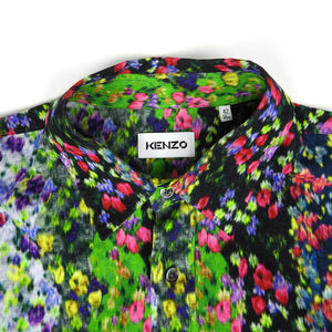 Kenzo Corduroy Floral Shirt Size 42||16.5