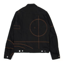 Load image into Gallery viewer, Givenchy AW’14 Black Denim Basketball Jacket Size Large
