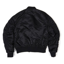 Load image into Gallery viewer, Acne Studios Black Makio Bomber Jacket Size 50

