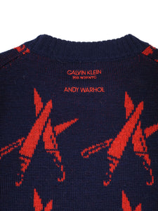 Calvin Klein 205W39NYC Andy Warhol Knives Knit Size Medium