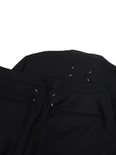Load image into Gallery viewer, Maison Margiela Black Wool Collarless Suit Size 48
