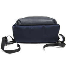 Load image into Gallery viewer, Fendi Navy Nylon/Calf Leather Backpack
