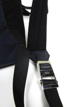 Load image into Gallery viewer, Fendi Navy Nylon/Calf Leather Backpack

