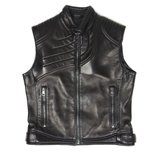 Load image into Gallery viewer, Gucci AW’00 Leather Moto Vest Size 48
