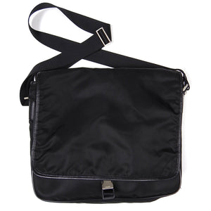 Prada Black Nylon Tessuto Crossbody Messanger Bag