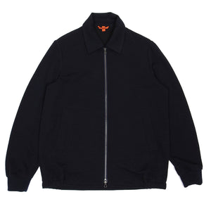 Barena Navy Zip Coach Jacket Size 48