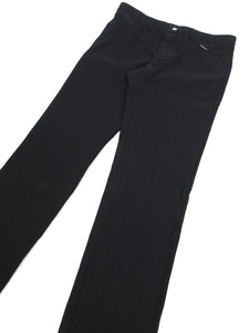 Hermes Black Striped Pants Size 34