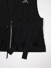 Load image into Gallery viewer, A-Cold-Wall Black Tactical Vest Size Medium
