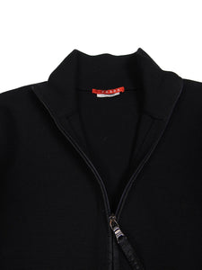 Prada Black Zip Knit Size 48