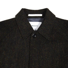 Load image into Gallery viewer, Norse Projects x Harris Tweed x Goretex Green Overcoat Size Small
