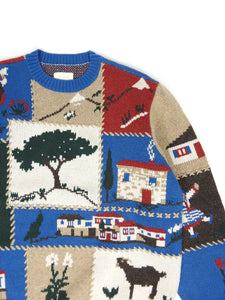 Aime Leon Dore Patchwork Sweater Size Medium