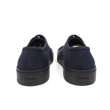 Load image into Gallery viewer, Prada Navy Shell Toe Sneaker Size 7.5
