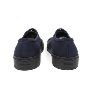 Prada Navy Shell Toe Sneaker Size 7.5