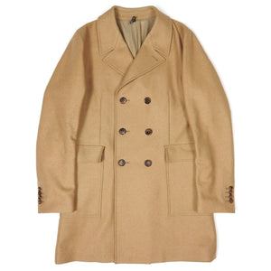 Dior Homme Camel Overcoat Size 52