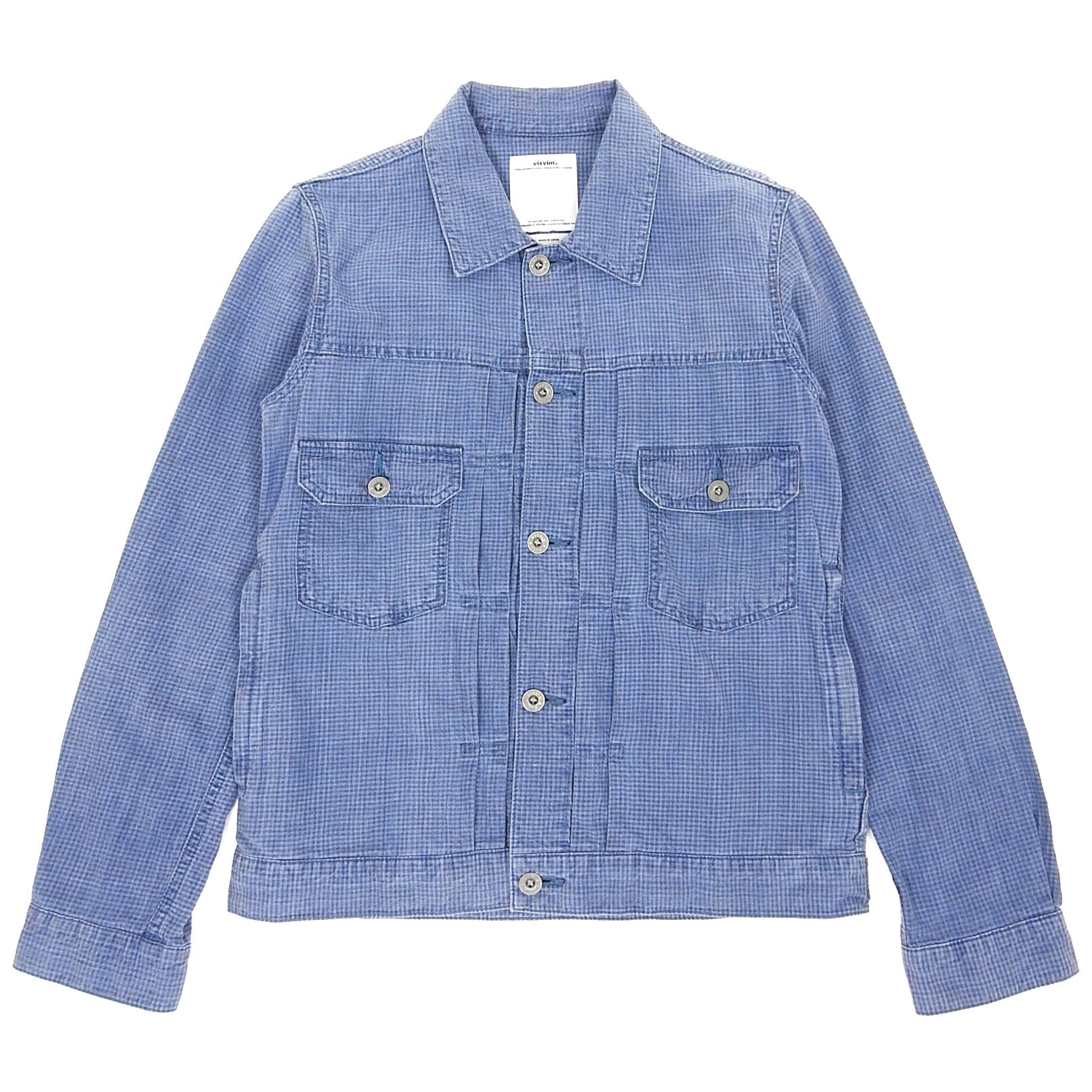 Visvim Blue Trucker Jacket Size 1