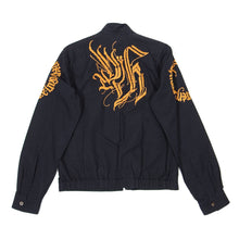 Load image into Gallery viewer, Dries Van Noten Navy Embroidered Zip Jacket Size 46
