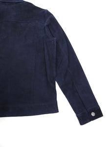 Nudie Jeans Navy Dante Nubuck Jacket Size Medium