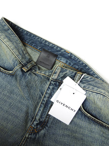 Givenchy Vintage Wash Straight Fit Jeans Size 34