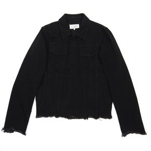 Margiela 2015 Frayed Hem Denim Jacket Size 48