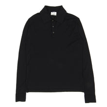 Load image into Gallery viewer, Acne Studios Black Longsleeve Knit Polo Fits S/M
