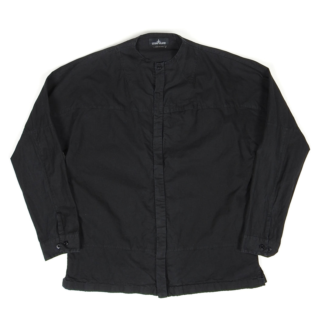 Stone Island Shadow Project A/W'14 Collarless Shirt Size Medium