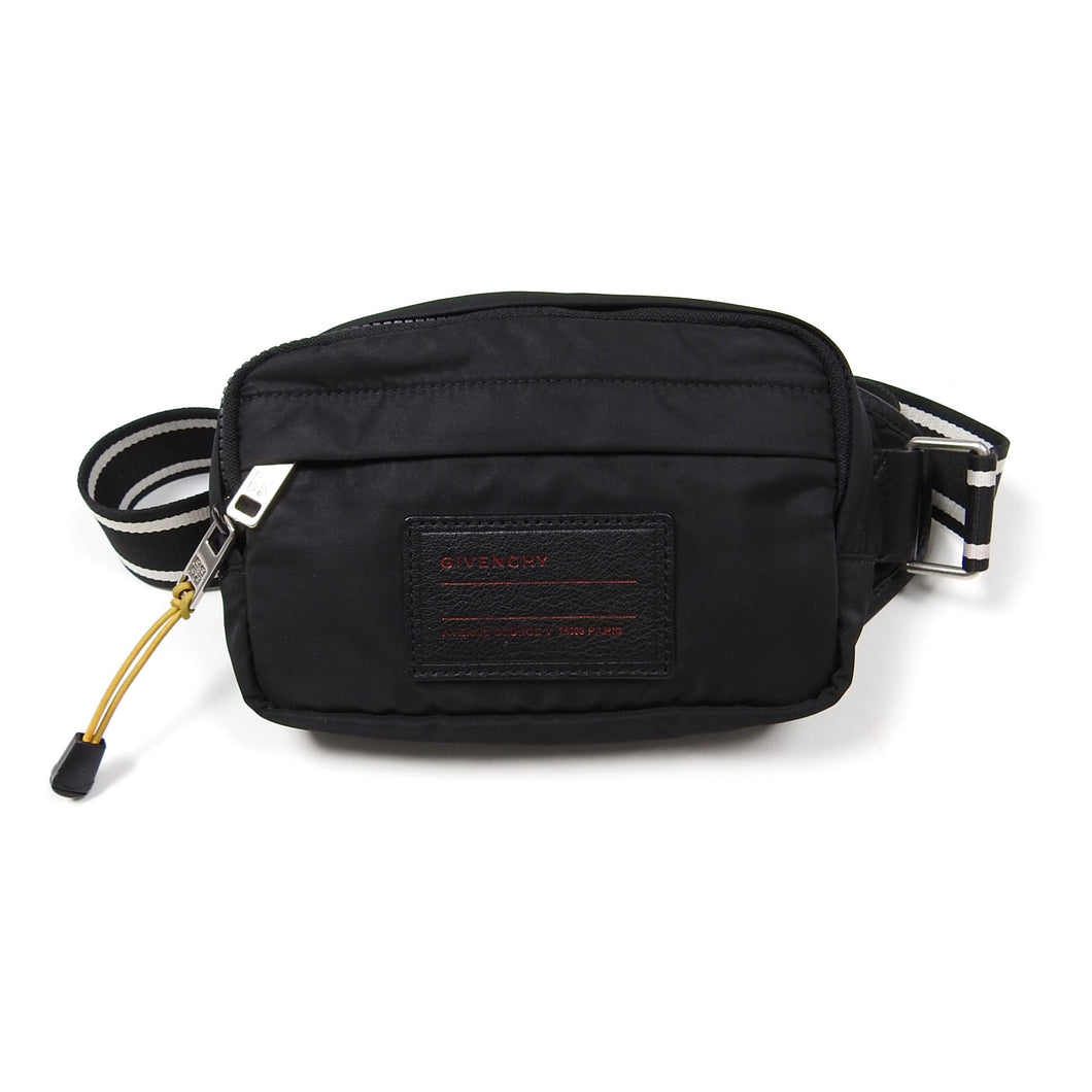 Givenchy Black Nylon Belt Bag