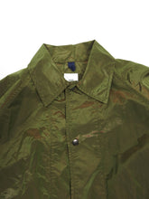 Load image into Gallery viewer, ts(s) Iridescent Taffeta Coaches Jacket Green Size 2

