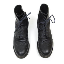 Load image into Gallery viewer, Prada Pebbled Leather Boots Size 9
