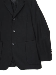 Our Legacy AW14 Black Wool Blazer Size 46