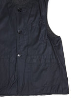 Load image into Gallery viewer, Engineered Garment Navy/Grey Reversible Vest Size Large
